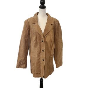 Denim&Co. patchwork design suède jacket Denim&Co | Jackets & Coats | Denim Co Patchwork Suede Jacket